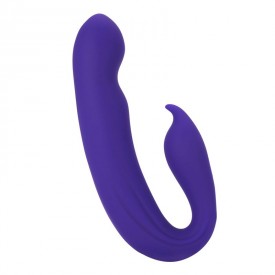 Фиолетовый вибратор G-Spot Dual Stimulator - 17,1 см.